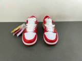 Authentic Travis Scott x Air Jordan 1 Low GS Gold/Red/White