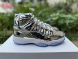 Authentic Air Jordan 11 Silver