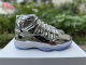 Authentic Air Jordan 11 Silver