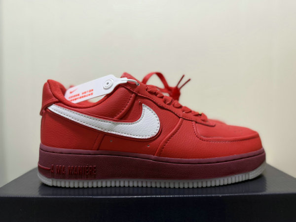 Authentic A Ma Maniere x Nike Air Force 1 WYWS “University Red”