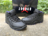 Authentic Air Jordan 10 Retro Black/Purple