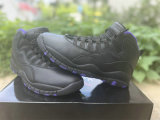 Authentic Air Jordan 10 Retro Black/Purple