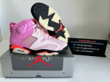 Authentic Air Jordan 6 Pink