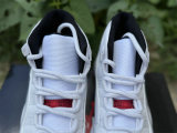 Authentic Air Jordan 11 White/Red