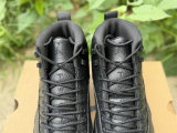 Authentic Air Jordan 12 Retro Black