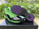 Authentic Air Jordan 11 Black/Green