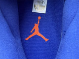 Authentic Air Jordan 11 Blue/White/Orange