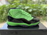 Authentic Air Jordan 11 Black/Green