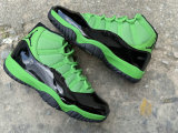 Authentic Air Jordan 11 Black/Green