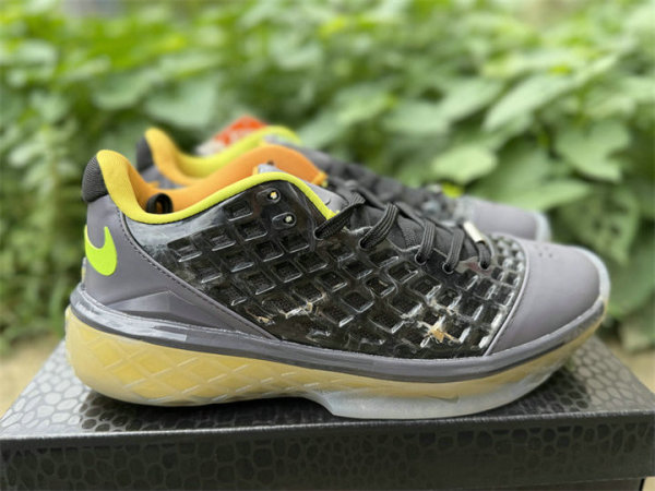 Authentic Nike Kobe 4 Protro Yellow/Grey/Black