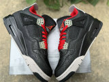 Authentic Air Jordan 4 Black Laser