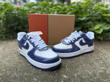 Authentic NIGO x Nike Air Force 1 '07 Low White/Blue
