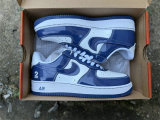 Authentic NIGO x Nike Air Force 1 '07 Low White/Blue