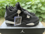 Authentic Air Jordan 4 GS White Thunder