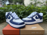Authentic NIGO x Nike Air Force 1 '07 Low White/Blue