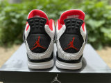 Authentic Air Jordan 4 “Laser” Red/Black/White