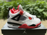 Authentic Air Jordan 4 “Laser” Red/Black/White