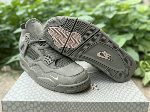 Authentic Air Jordan 4 GS Mamba Army