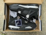 Authentic Air Jordan 4 GS White Thunder