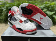 Authentic Air Jordan 4 GS “Laser” Red/Black/White