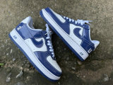 Authentic NIGO x Nike Air Force 1 '07 Low White/Blue