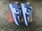Authentic NIGO x Nike Air Force 1 '07 Low White/Blue