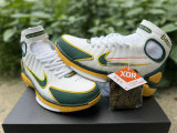 Authentic Nike Air Zoom Huarache 2K4 White/DK Green
