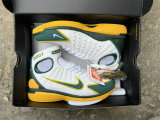 Authentic Nike Air Zoom Huarache 2K4 White/DK Green