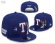 MLB Texas Rangers Snapback Hat (82)
