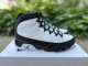 Authentic Air Jordan 9 White Black Red
