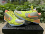 Authentic Nike Kobe 5 Protro Green/White/Orange