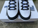 Authentic Air Jordan 9 White Black Red