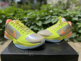 Authentic Nike Kobe 5 Protro Green/White/Orange