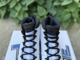 Authentic Air Jordan 9 White Black Red