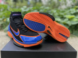 Authentic Nike Air Zoom Huarache 2K4 Black/DK Blue/Orange
