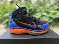 Authentic Nike Air Zoom Huarache 2K4 Black/DK Blue/Orange