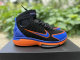 Authentic Nike Air Zoom Huarache 2K4 Black/DK Blue/Orange