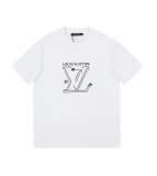 LV Short Round Collar T-shirt XS-L （18）