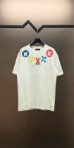 LV Short Round Collar T-shirt S-XXL (88) LV Short Round Collar T-shirt S-XXL (88)