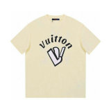 LV Short Round Collar T-shirt XS-L （20）