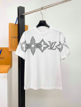 LV Short Round Collar T-shirt M-XXXL (17) LV Short Round Collar T-shirt M-XXXL (17)