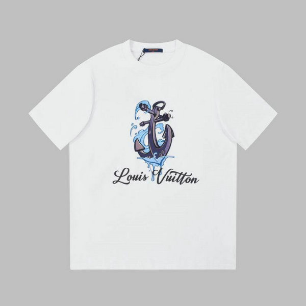 LV Short Round Collar T-shirt XS-L (15)