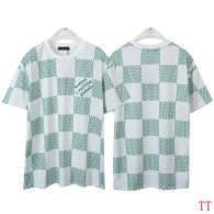 LV Short Round Collar T-shirt M-XXXL (9)