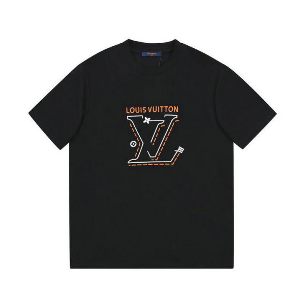 LV Short Round Collar T-shirt XS-L (19)