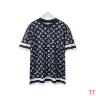 LV Short Round Collar T-shirt M-XXXL (7)