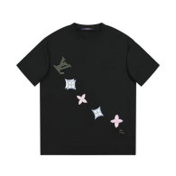 LV Short Round Collar T-shirt XS-L （2）
