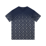 LV Short Round Collar T-shirt S-XXL (110)