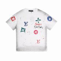 LV Short Round Collar T-shirt S-XL (13) LV Short Round Collar T-shirt S-XL (13)