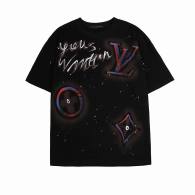LV Short Round Collar T-shirt S-XL (12)