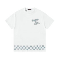 LV Short Round Collar T-shirt S-XXL (120) LV Short Round Collar T-shirt S-XXL (120)